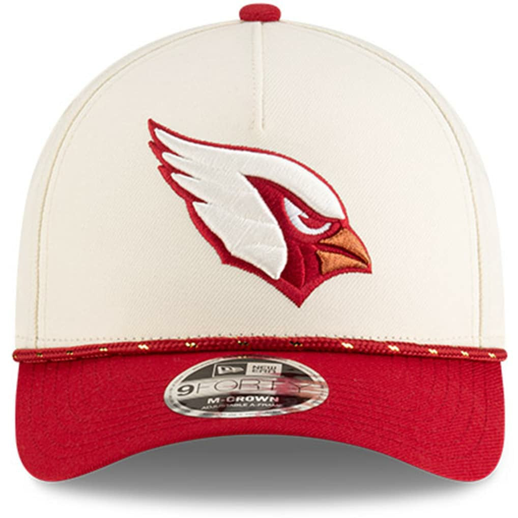 Arizona Cardinals New Era Youth 2025 Rivalries Collection 9FORTY A-Frame Adjustable Hat - Natural outlet