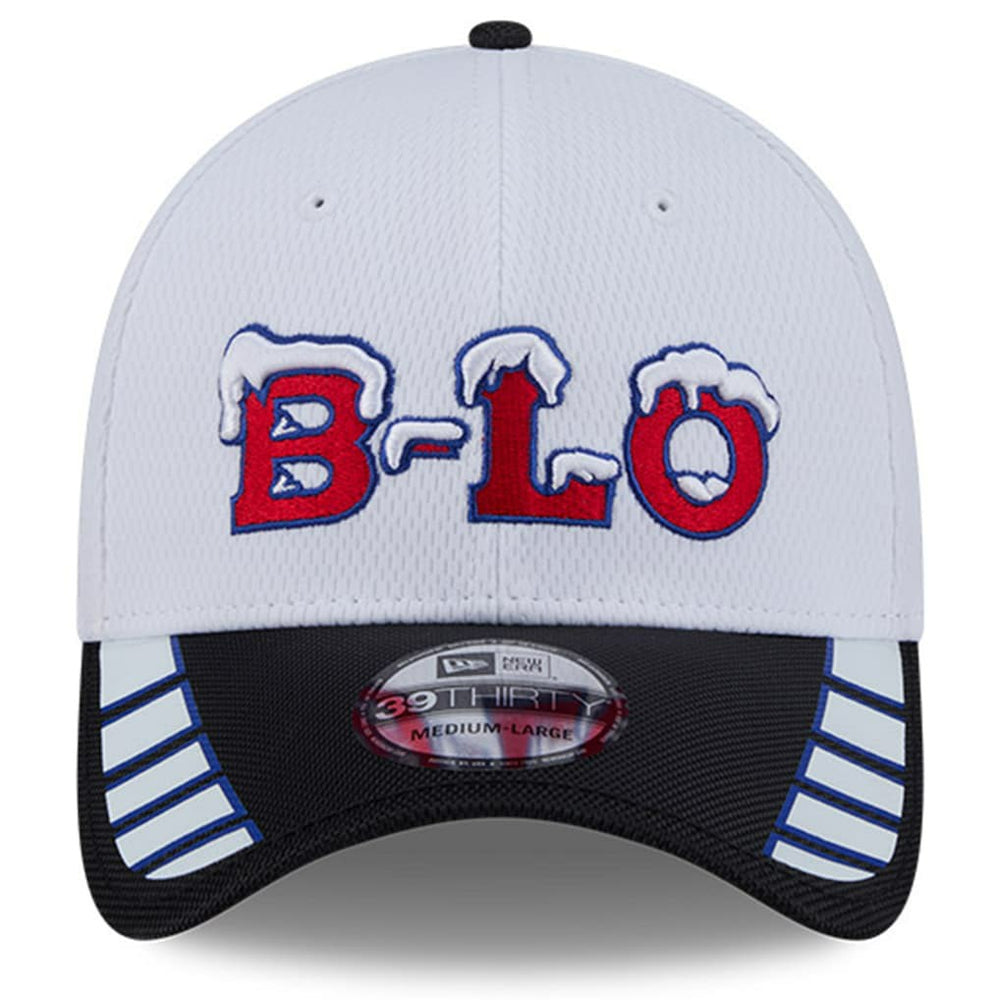 Buffalo Bills New Era 2025 Rivalries Collection Fan Pack 39THIRTY Flex Hat - White outlet