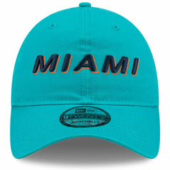Miami Dolphins New Era 2025 Rivalries Collection Team 9TWENTY Adjustable Hat - Aqua on sale