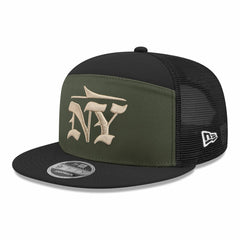 New York Jets New Era 2025 Rivalries Collection Team Split Panel 9FIFTY Snapback Hat - Gotham Green sale