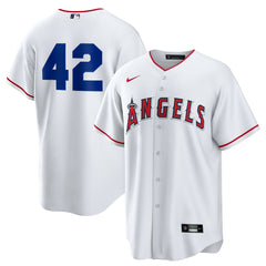 Los Angeles Angels Home  2025 Jackie Robinson Day Replica Jersey - White | Nike