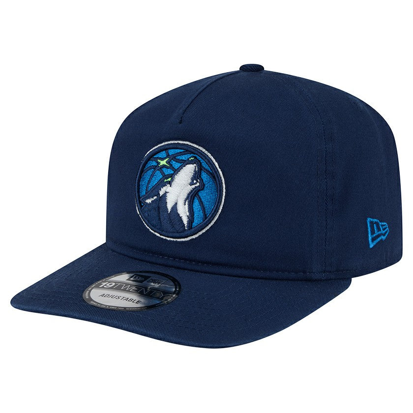 Minnesota Timberwolves Cotton 19TWENTY Adjustable Hat - Navy | New Era shop