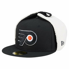 Philadelphia Flyers New Era Injection Dog Ear Classic Fitted Hat Black