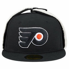 Philadelphia Flyers New Era Injection Dog Ear Classic Fitted Hat Black