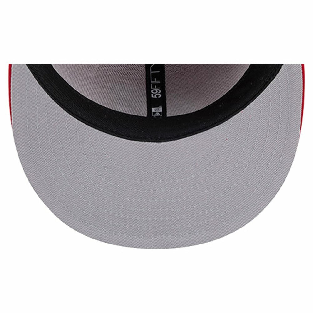 New Jersey Devils New Era Injection Dog Ear Classic Fitted Hat Red