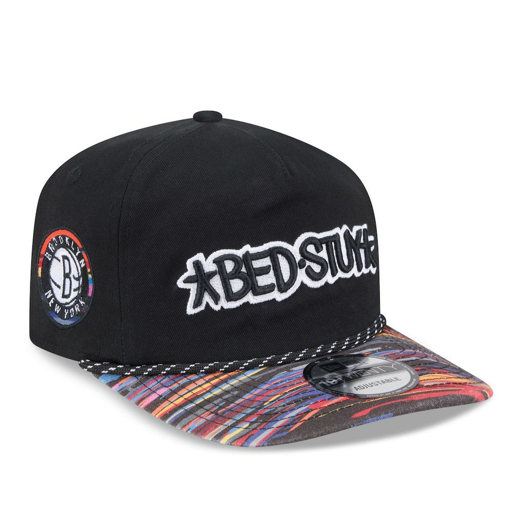 Brooklyn Nets 2025/26 City Edition 19TWENTY Adjustable Hat - Black | New Era on sale