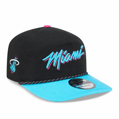 Miami Heat 2025/26 City Edition 19TWENTY Adjustable Hat - Black/Turquoise | New Era on sale