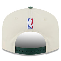 Milwaukee Bucks 2025/26 City Edition 19TWENTY Adjustable Hat - Cream/Hunter Green | New Era for sale