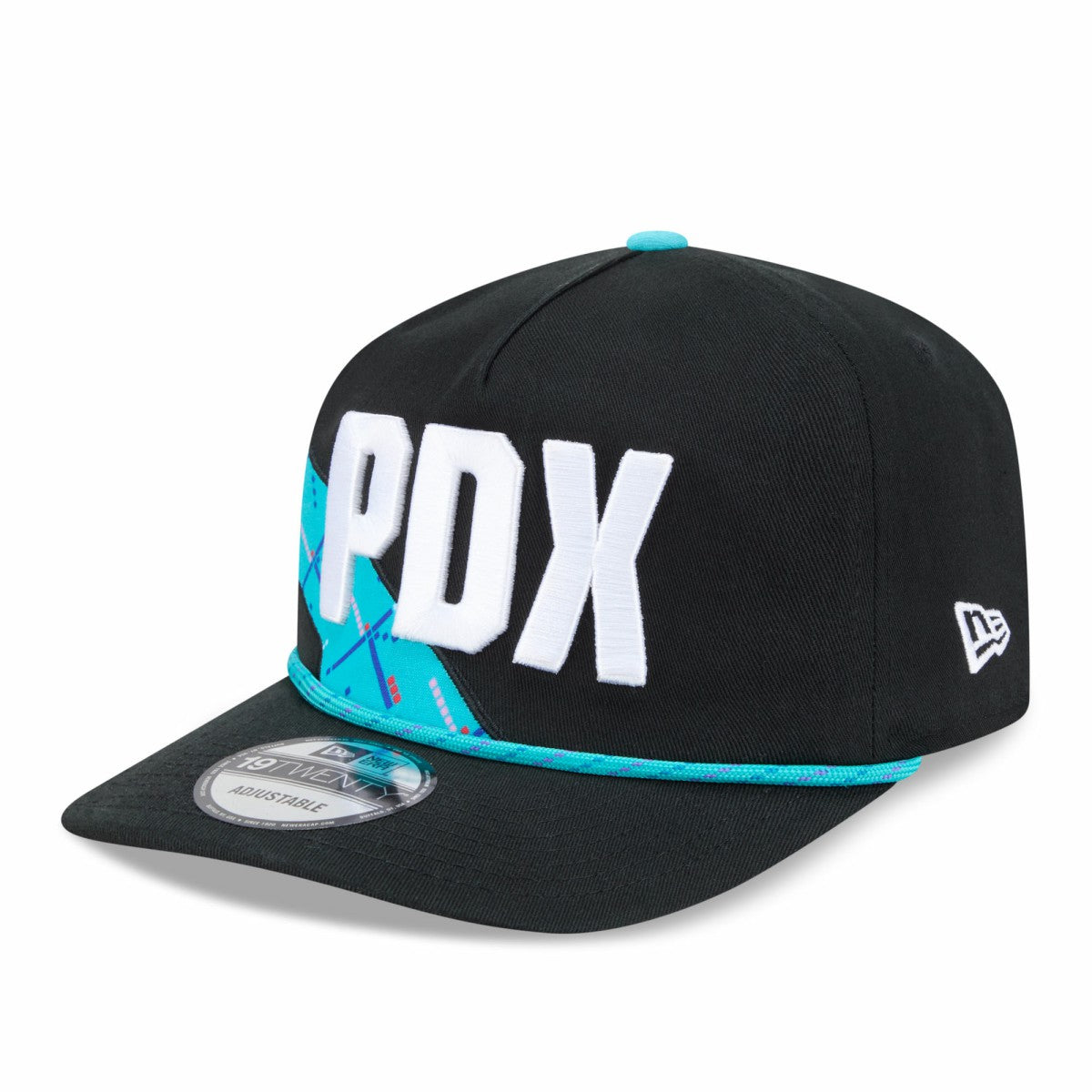 Portland Trail Blazers 2025/26 City Edition 19TWENTY Adjustable Hat - Black | New Era on sale