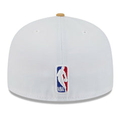 Boston Celtics 2025/26 City Edition 59FIFTY Fitted Hat - White/Gold | New Era sale