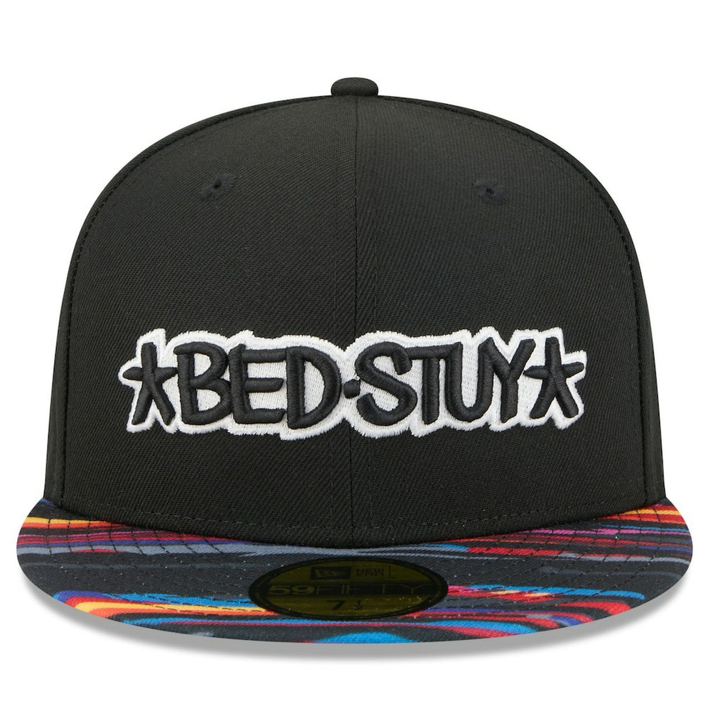 Brooklyn Nets 2025/26 City Edition 59FIFTY Fitted Hat - Black | New Era sale