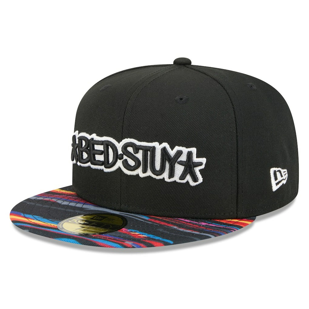 Brooklyn Nets 2025/26 City Edition 59FIFTY Fitted Hat - Black | New Era sale