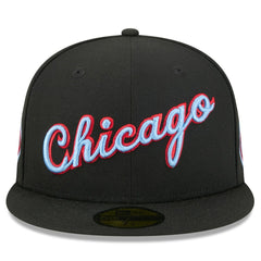 Chicago Bulls 2025/26 City Edition 59FIFTY Fitted Hat - Black | New Era outlet