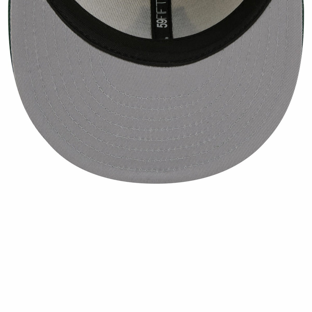 Milwaukee Bucks 2025/26 City Edition 59FIFTY Fitted Hat - Cream/Hunter Green | New Era outlet
