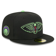 New Orleans Pelicans 2025/26 City Edition 59FIFTY Fitted Hat - Black | New Era shop