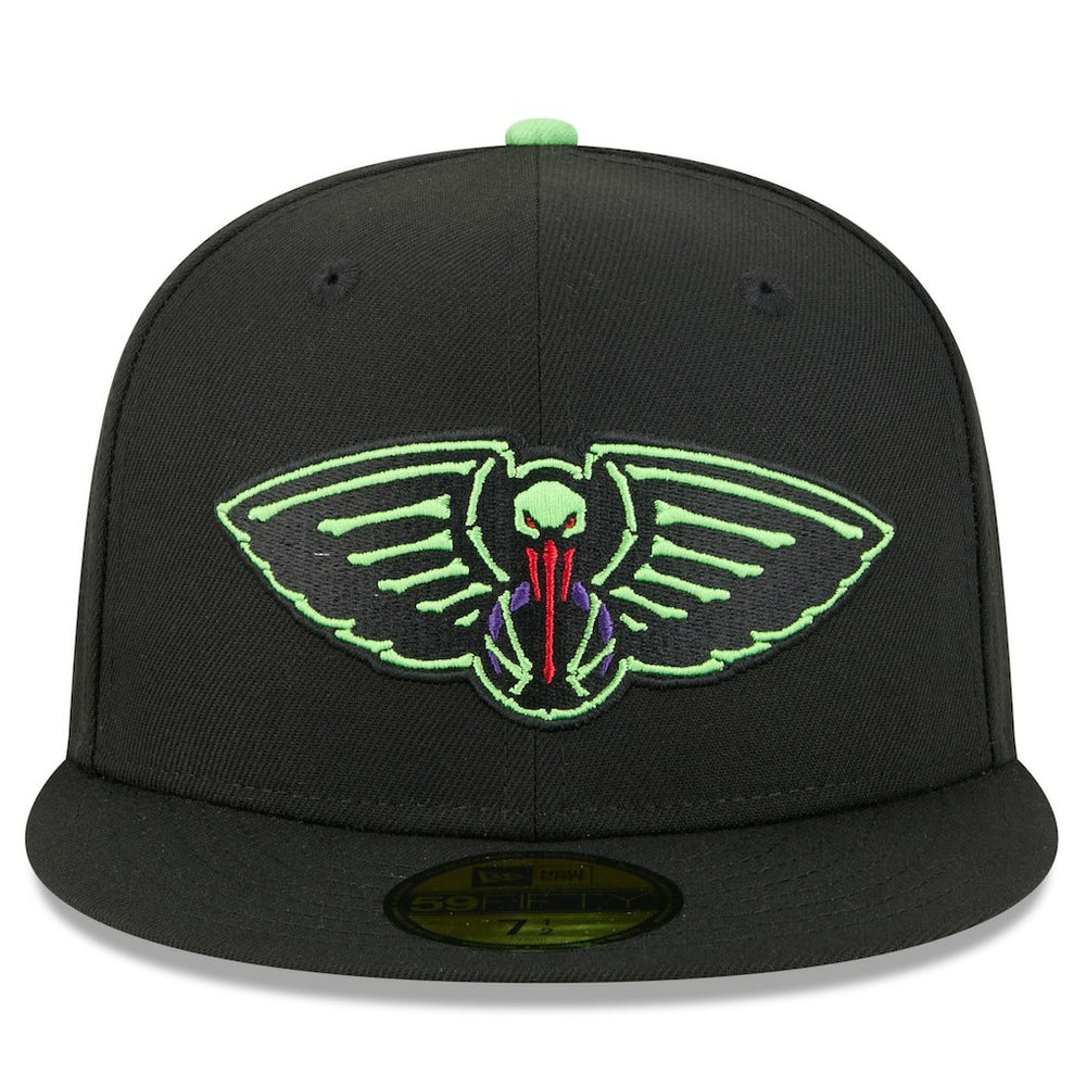 New Orleans Pelicans 2025/26 City Edition 59FIFTY Fitted Hat - Black | New Era shop