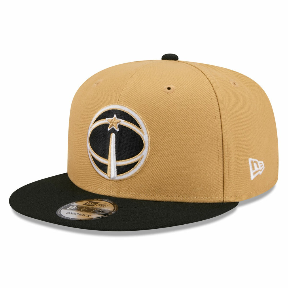 Washington Wizards 2025/26 City Edition 9FIFTY Snapback Hat - Gold/Black | New Era shop