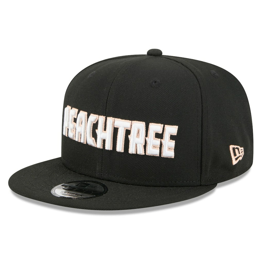 Atlanta Hawks 2025/26 City Edition 9FIFTY Snapback Hat - Black | New Era outlet