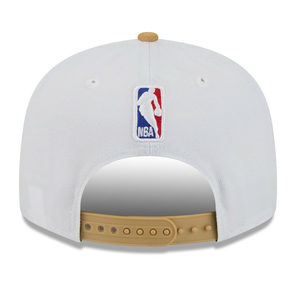 Boston Celtics 2025/26 City Edition 9FIFTY Snapback Hat - White/Gold | New Era discount