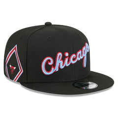 Chicago Bulls 2025/26 City Edition 9FIFTY Snapback Hat - Black | New Era outlet