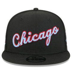 Chicago Bulls 2025/26 City Edition 9FIFTY Snapback Hat - Black | New Era outlet