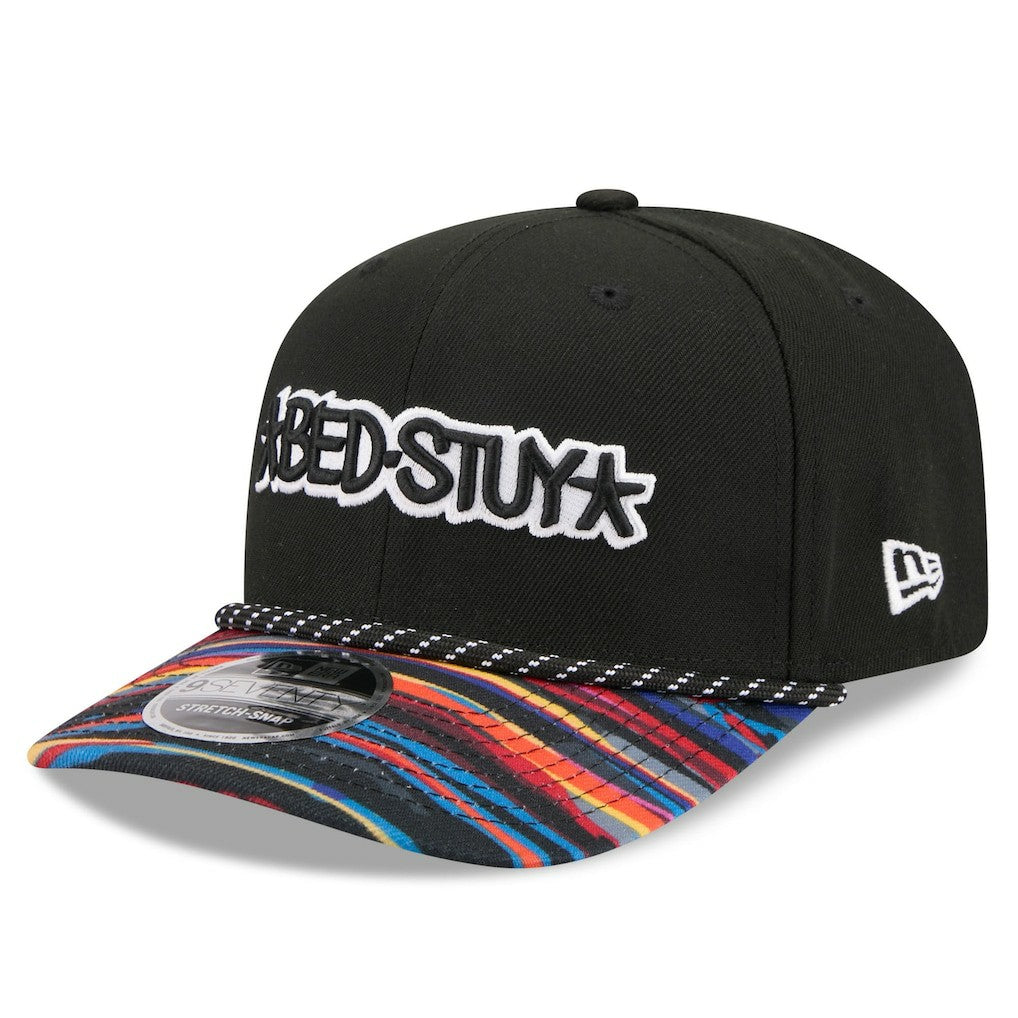 Brooklyn Nets 2025/26 City Edition 9SEVENTY Adjustable Hat - Black | New Era cheap
