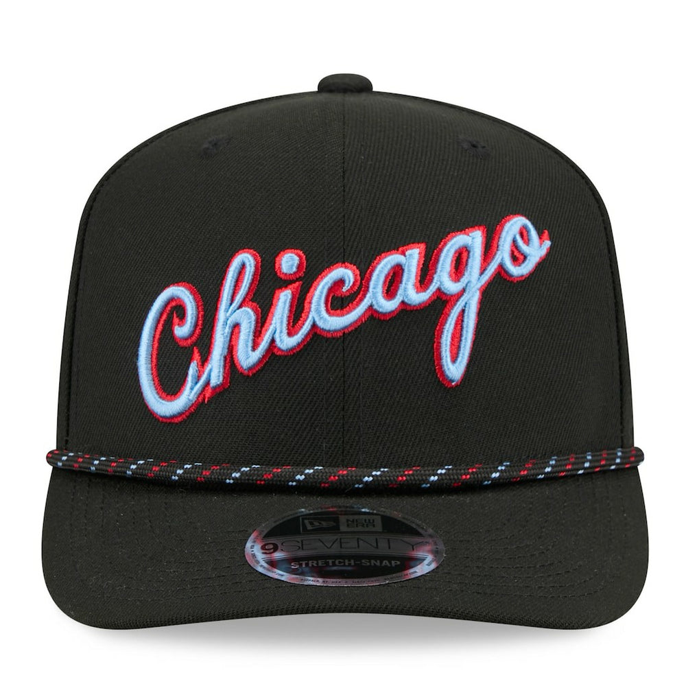 Chicago Bulls 2025/26 City Edition 9SEVENTY Adjustable Hat - Black | New Era discount