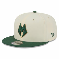 Milwaukee Bucks Youth 2025/26 City Edition 9FIFTY Snapback Hat - Tan | New Era sale