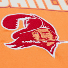 Tampa Bay Buccaneers Throw It Back Premium Vintage Logo T-Shirt - Orange on sale