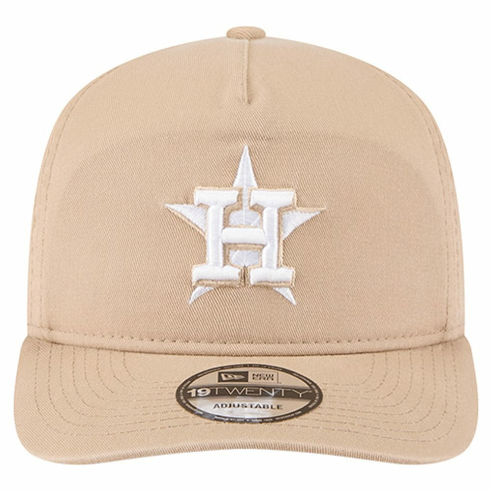 Houston Astros Cam 19TWENTY Adjustable Hat - Light Beige | New Era