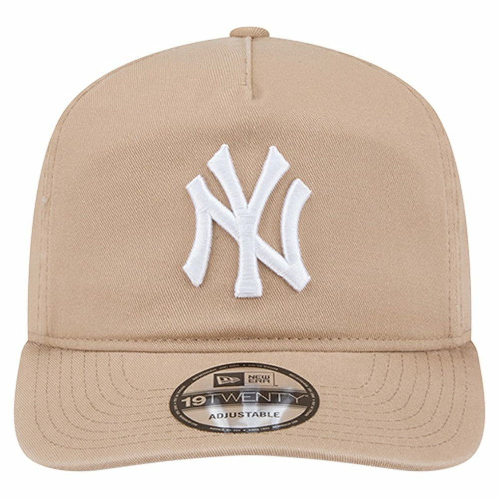 New York Yankees Cam 19TWENTY Adjustable Hat - Light Beige | New Era