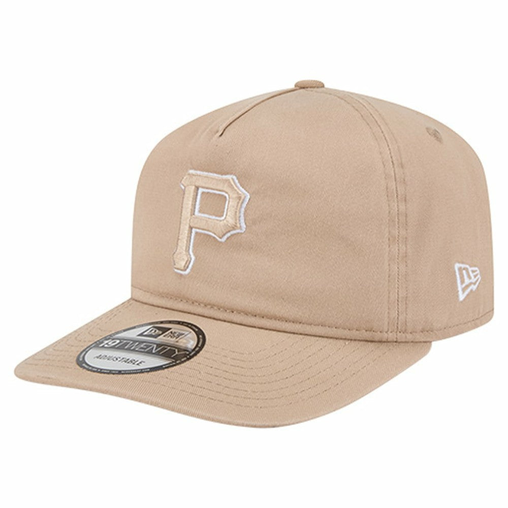 Pittsburgh Pirates Cam 19TWENTY Adjustable Hat - Light Beige | New Era