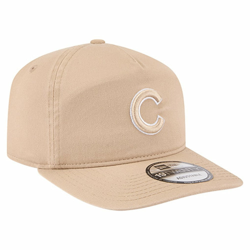 Chicago Cubs Cam 19TWENTY Adjustable Hat - Light Beige | New Era