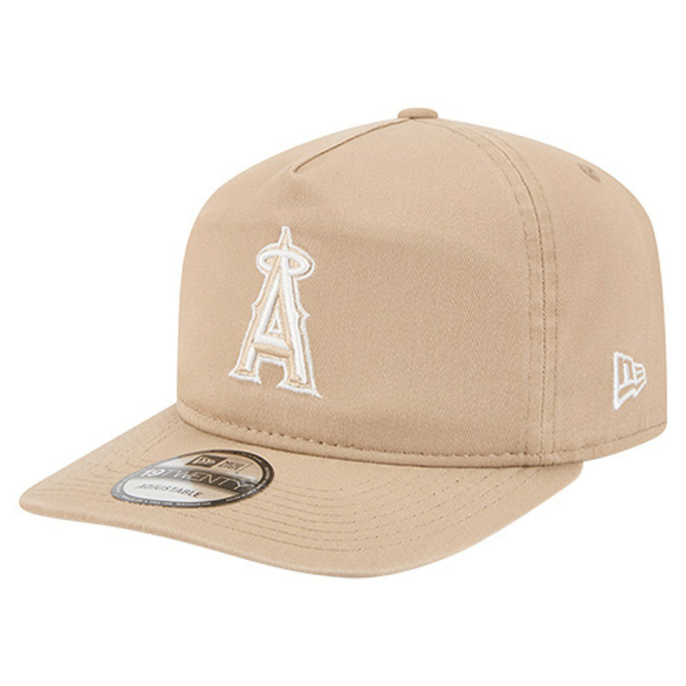 Los Angeles Angels Cam 19TWENTY Adjustable Hat - Light Beige | New Era