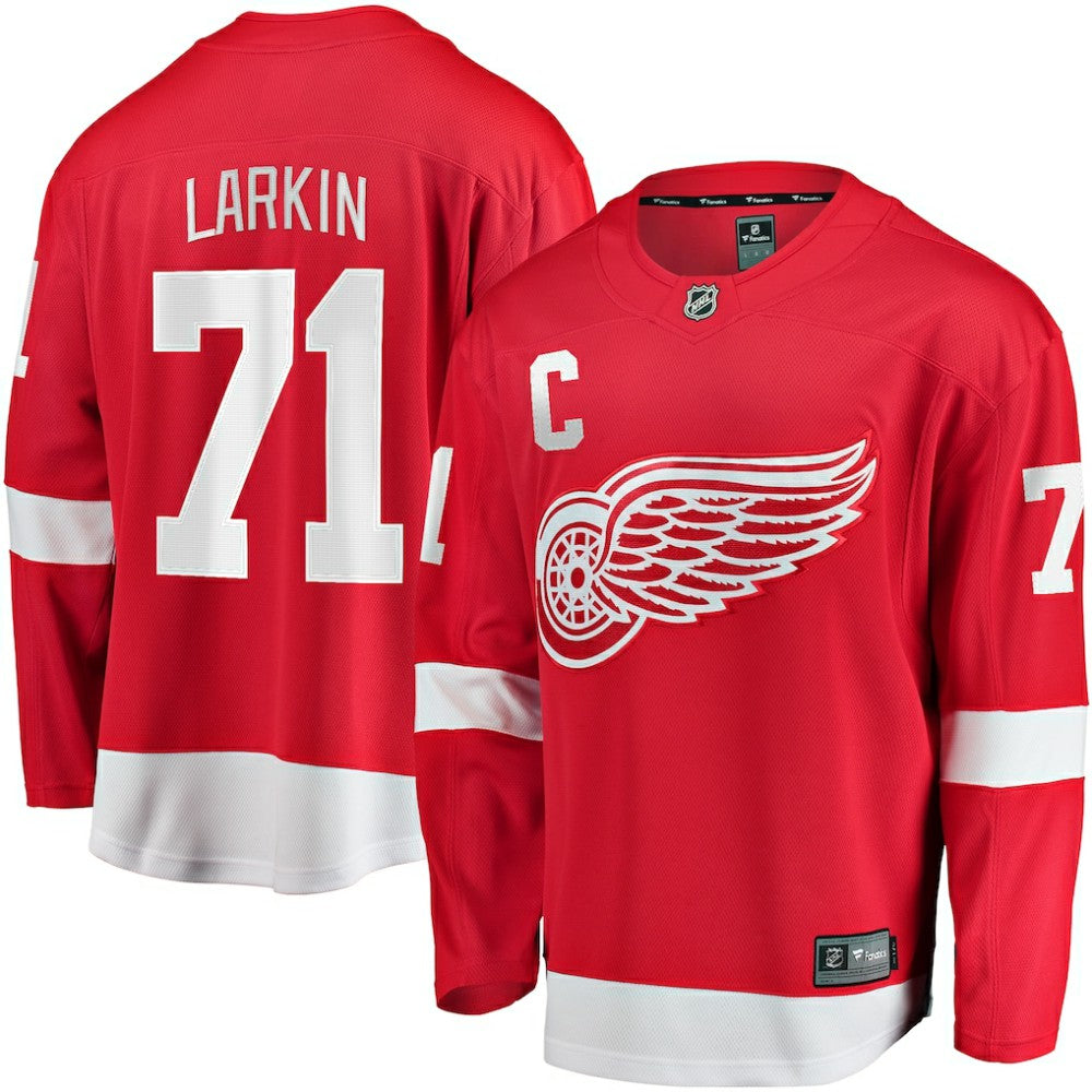 Dylan Larkin Detroit Red Wings Fanatics 2023/24 Captain Breakaway Player Jersey Red