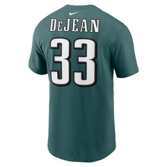 Cooper DeJean Philadelphia Eagles Player Name & Number T-Shirt - Midnight Green | Nike outlet