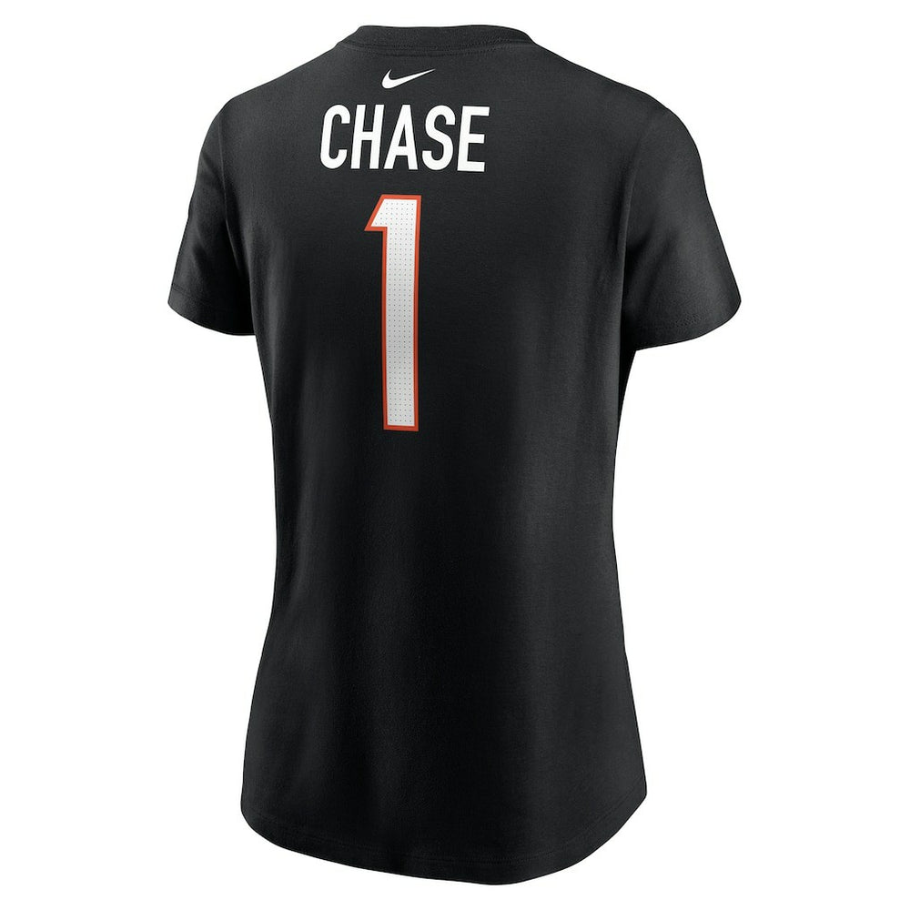 Ja'Marr Chase Cincinnati Bengals Women's Player Name & Number T-Shirt - Black | Nike online