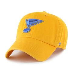 St. Louis Blues '47 Core Logo Clean Up Adjustable Hat Gold