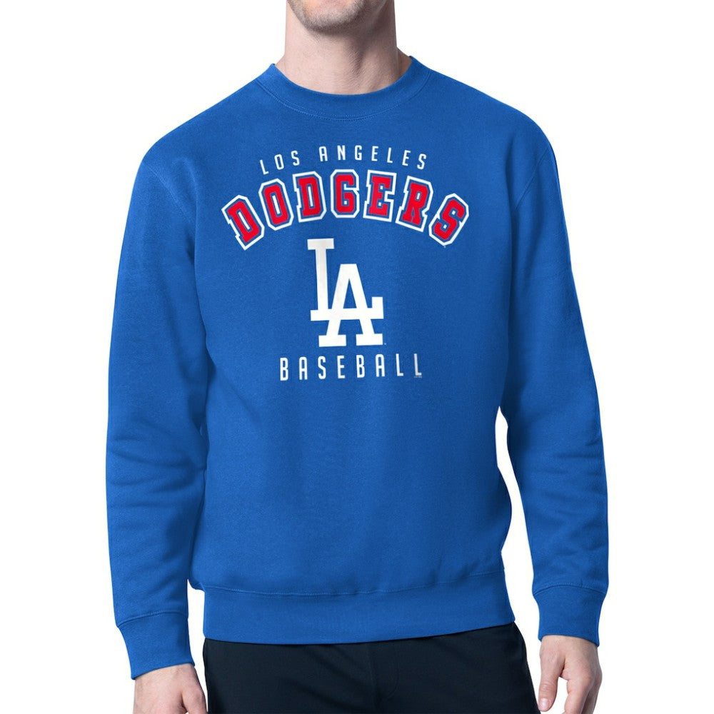 Los Angeles Dodgers Starter Team Logo Fleece Pullover Sweatshirt - Royal