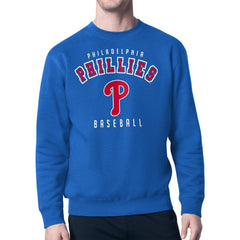Philadelphia Phillies Starter Team Logo Fleece Pullover Sweatshirt - Royal
