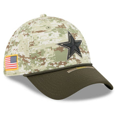 Dallas Cowboys New Era 2025 Salute to Service 39THIRTY Flex Hat - Camo discount
