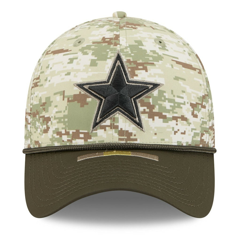 Dallas Cowboys New Era 2025 Salute to Service 39THIRTY Flex Hat - Camo discount