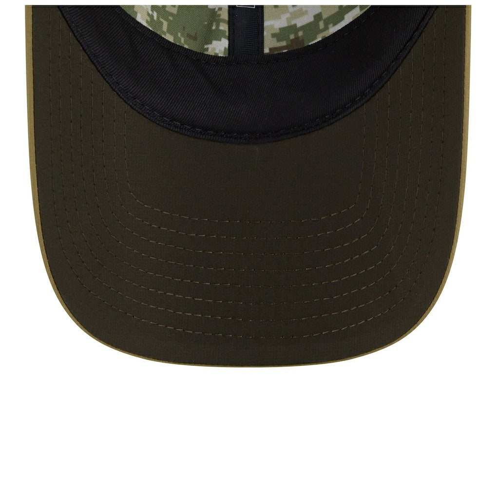 Dallas Cowboys New Era Women's 2025 Salute to Service Pony Tail Adjustable Hat - Green sale
