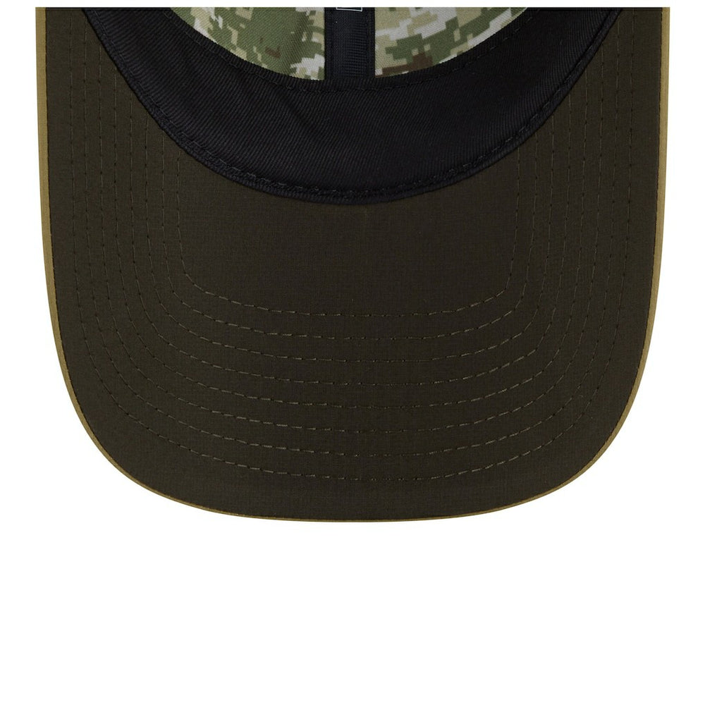 Dallas Cowboys New Era Women's 2025 Salute to Service Pony Tail Adjustable Hat - Green sale
