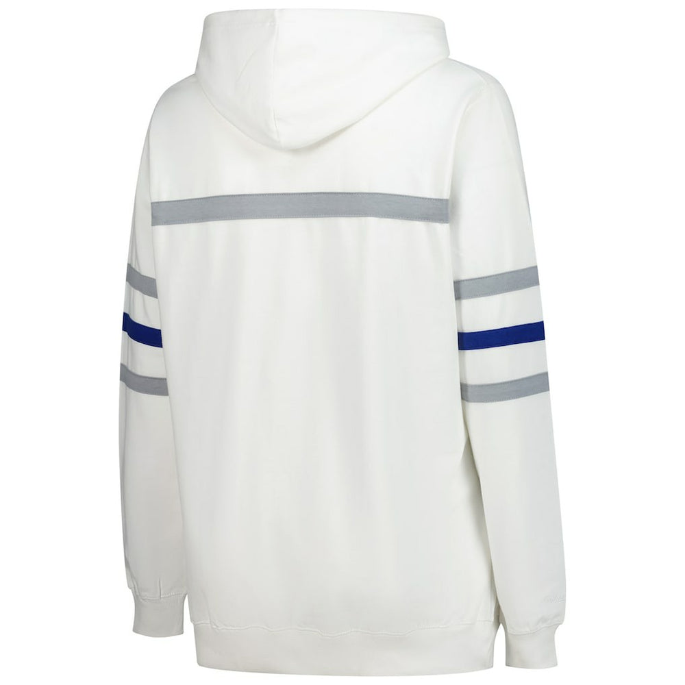 Seattle Seahawks Women's Plus Size Head Coach Throwback Pullover Hoodie - White outlet