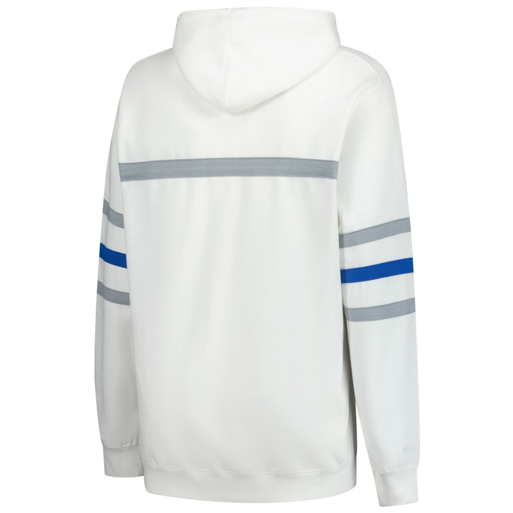 Detroit Lions Women's Plus Size Head Coach Throwback Pullover Hoodie - White outlet