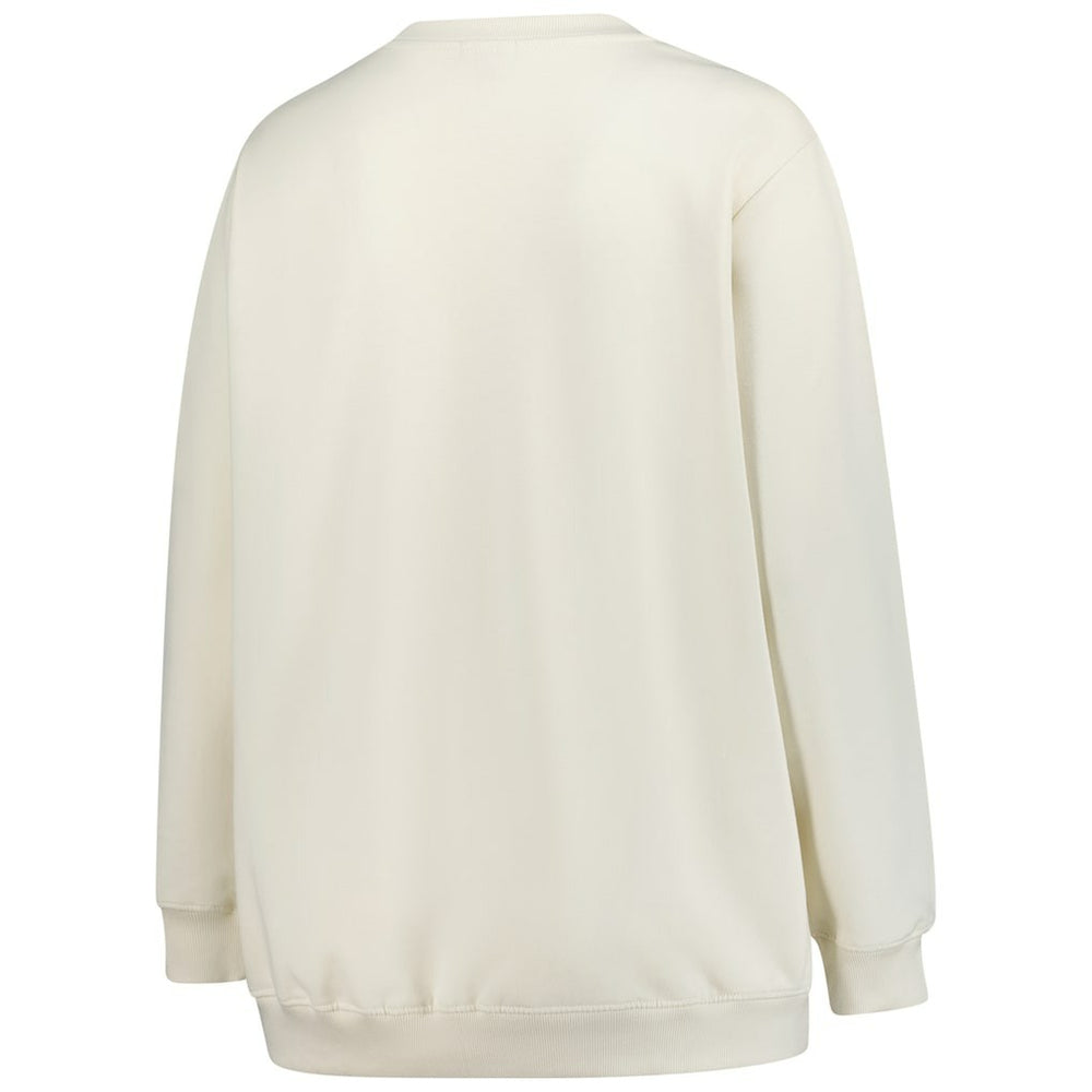 Chicago Bears Women's Plus Size Shooting Star Sweatshirt - Cream online