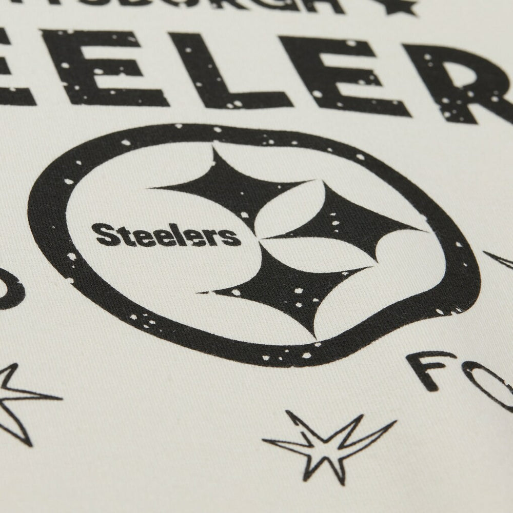 Pittsburgh Steelers Women's Plus Size Shooting Star Sweatshirt - Cream online