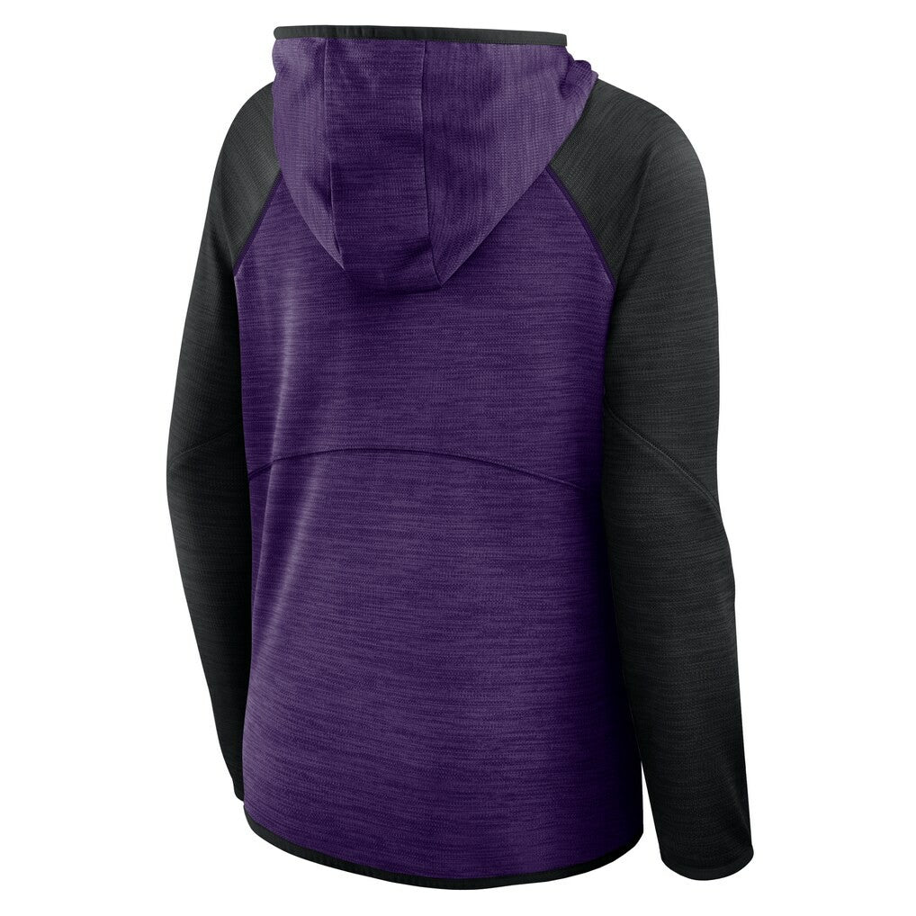 Baltimore Ravens Women's Plus Size End Around Pass Full-Zip Hoodie - Purple sale