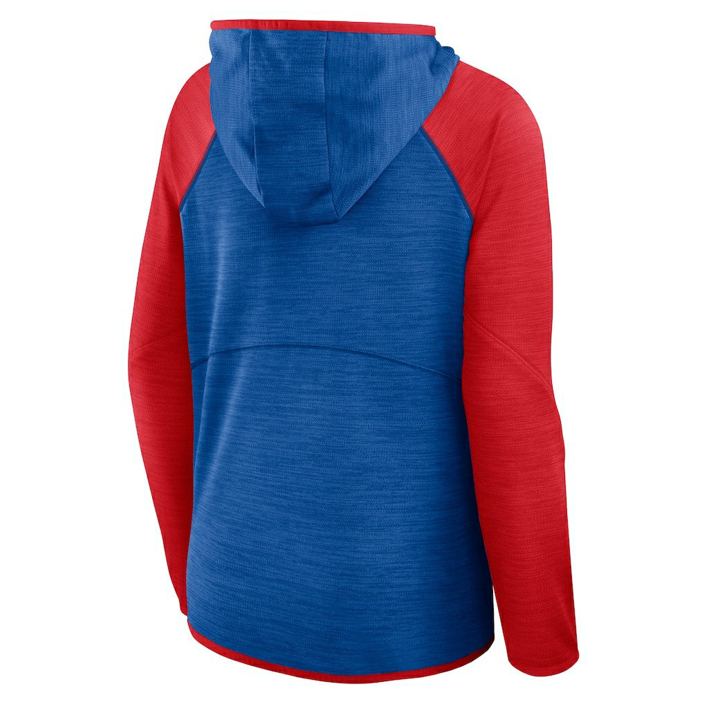 Buffalo Bills Women's Plus Size End Around Pass Full-Zip Hoodie - Royal cheap